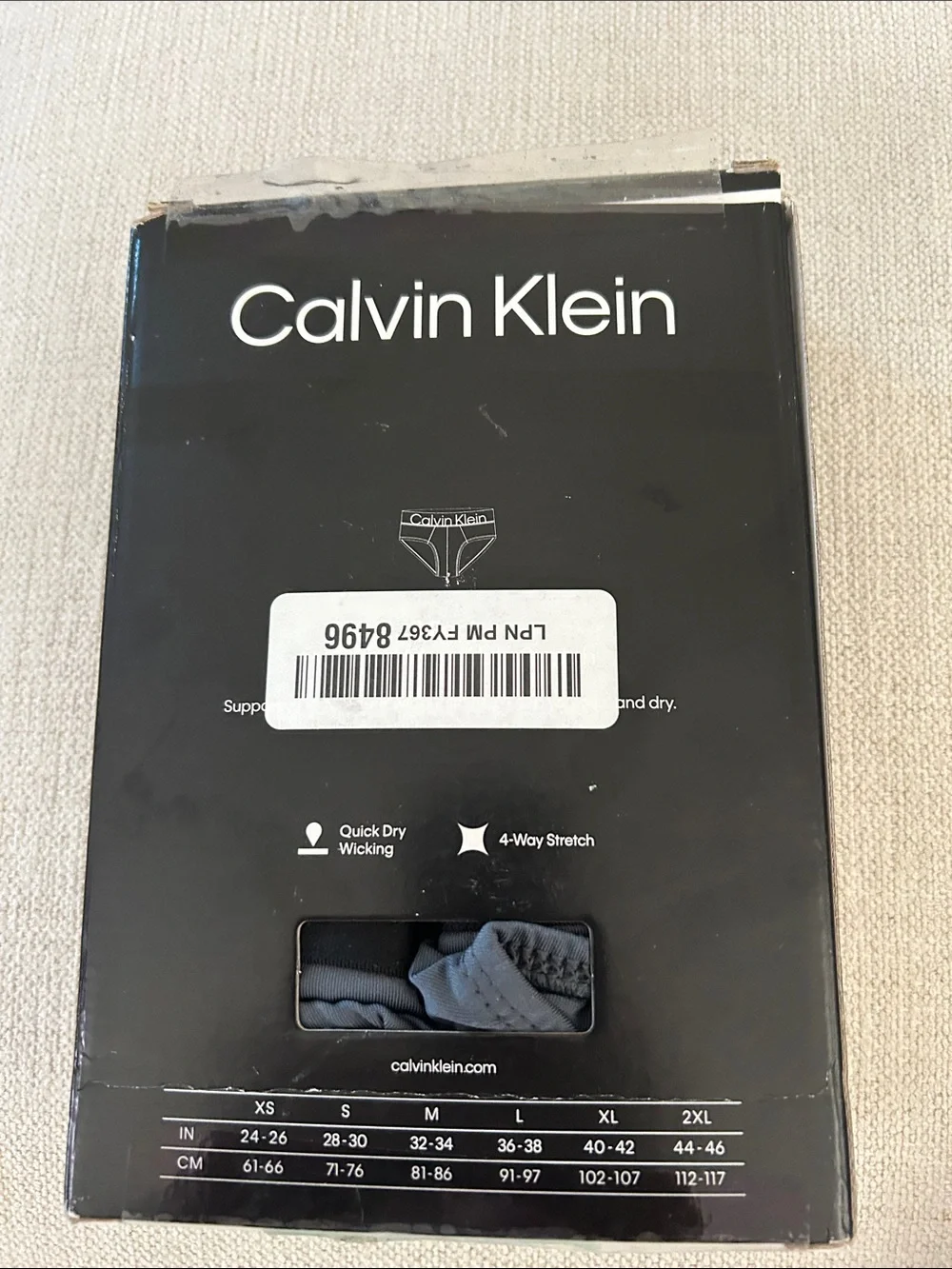 Calvin Klein 3 PACK Microfiber Stretch HIP brief, Red/Black/grey, SMALL, NWT